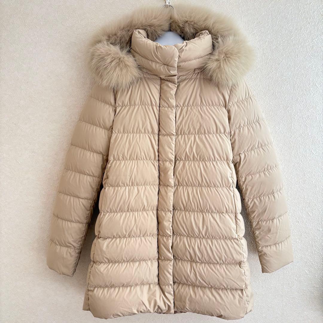 ヘルノ　ダウン　コート　ジャケット　レディース　ポーラテック　ファー