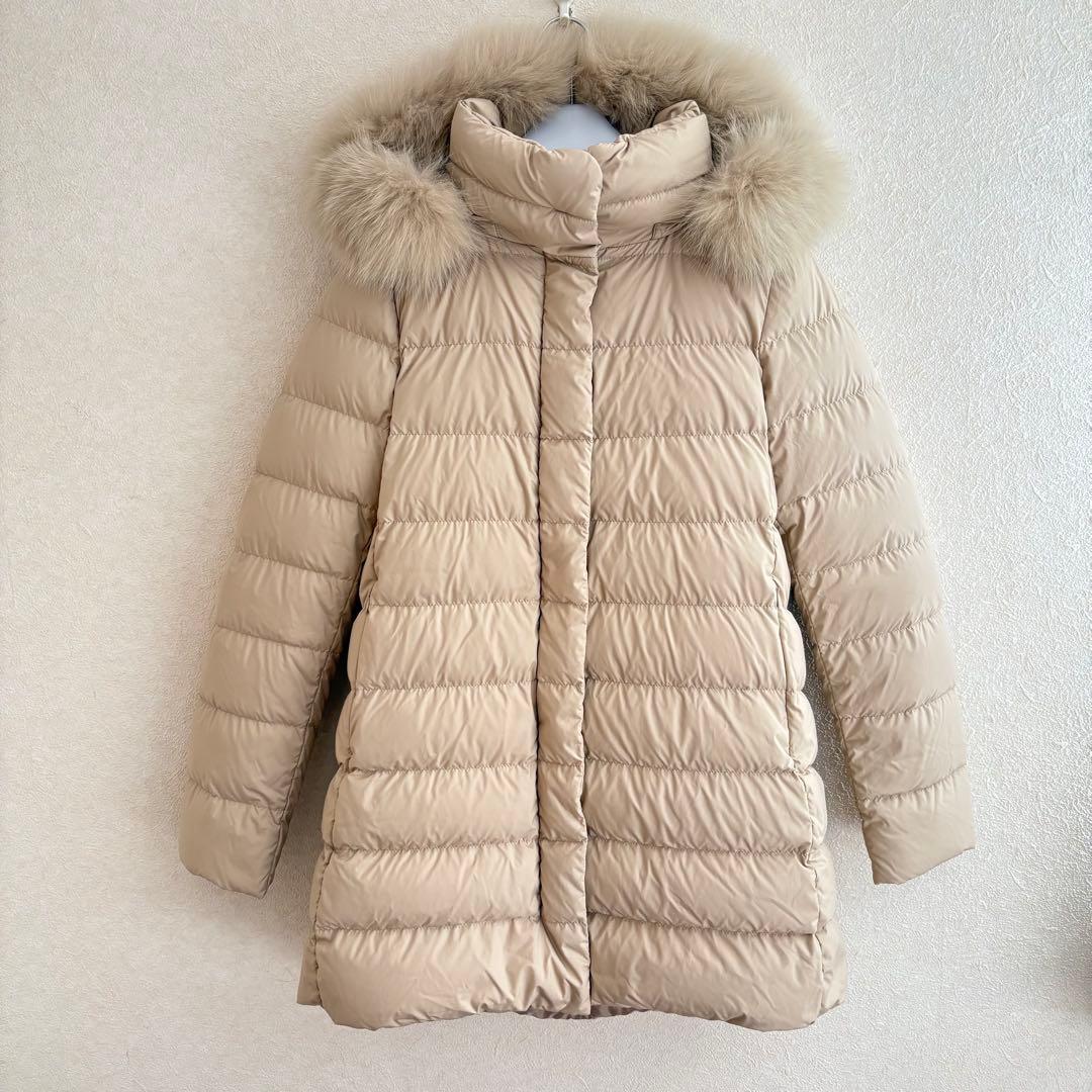 ヘルノ　ダウン　コート　ジャケット　レディース　ポーラテック　ファー