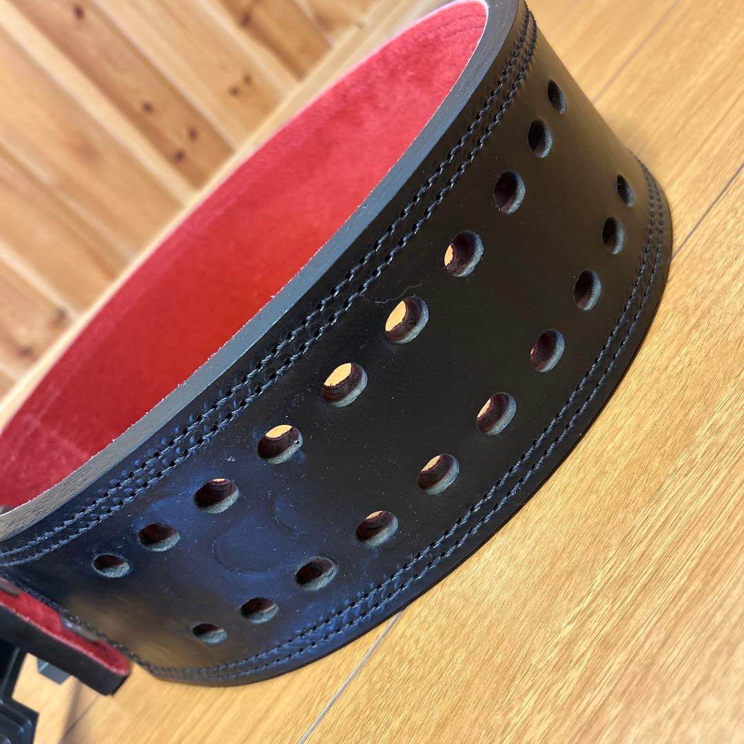 ★超美品！Lサイズ SBD トレーニングパワーベルト 腹圧ベルト 13㎜