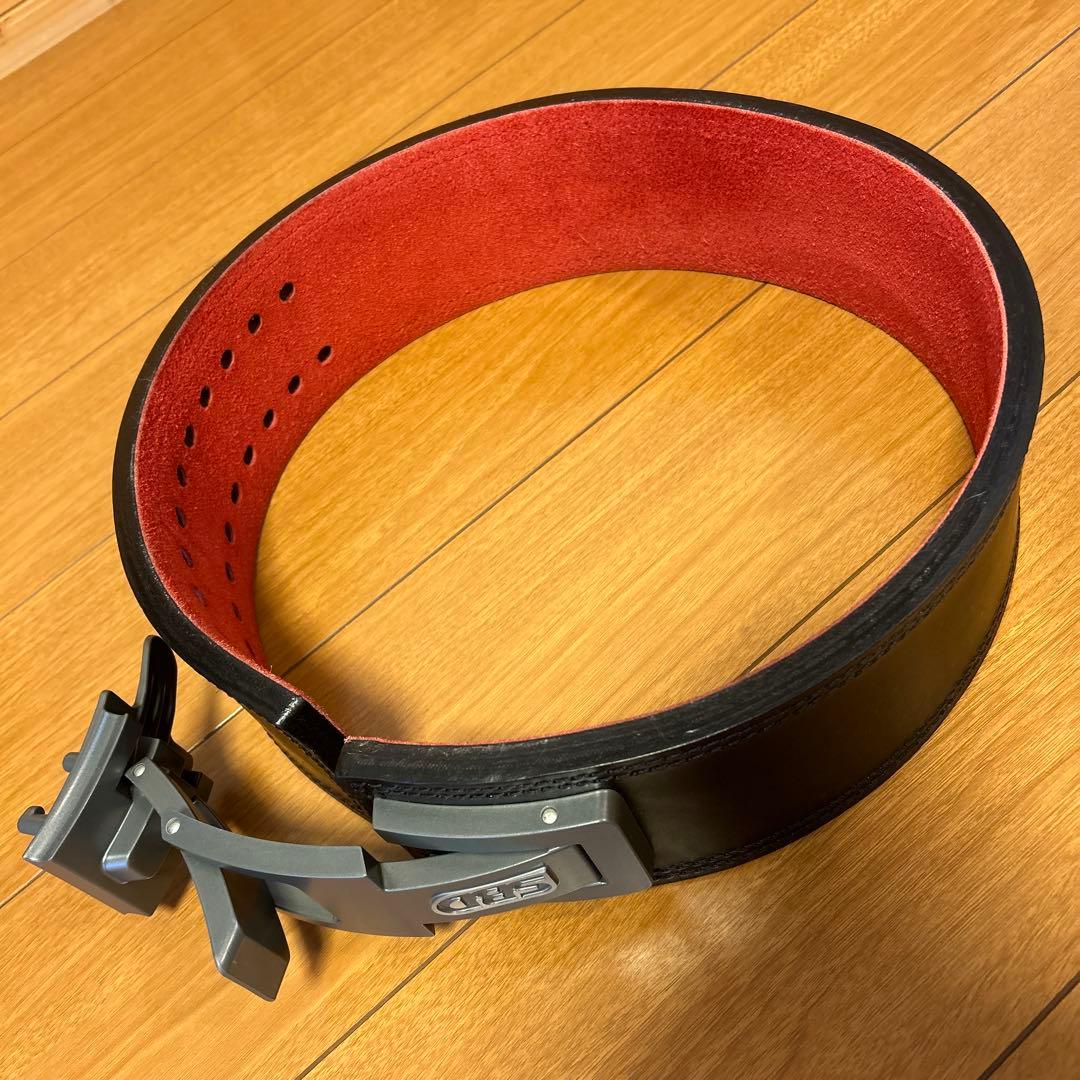 ★超美品！Lサイズ SBD トレーニングパワーベルト 腹圧ベルト 13㎜