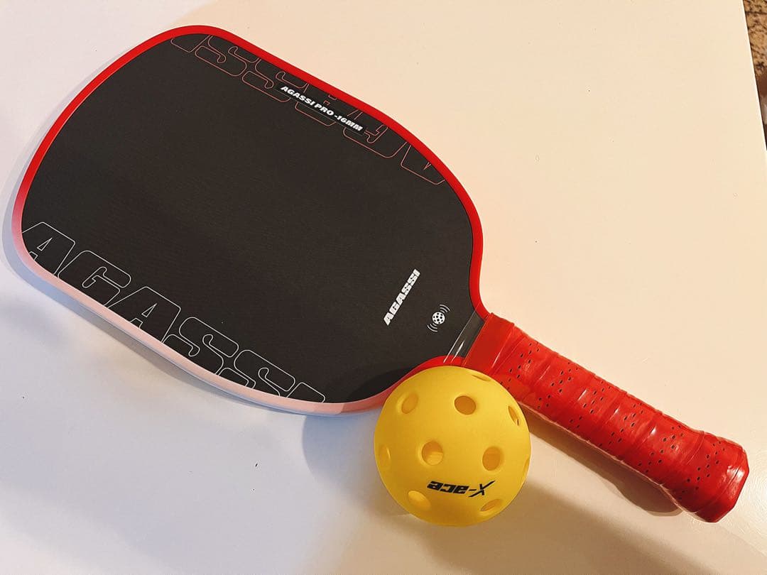 ピックルボール　パドル　AGASSI PRO ボールセット　T700 2