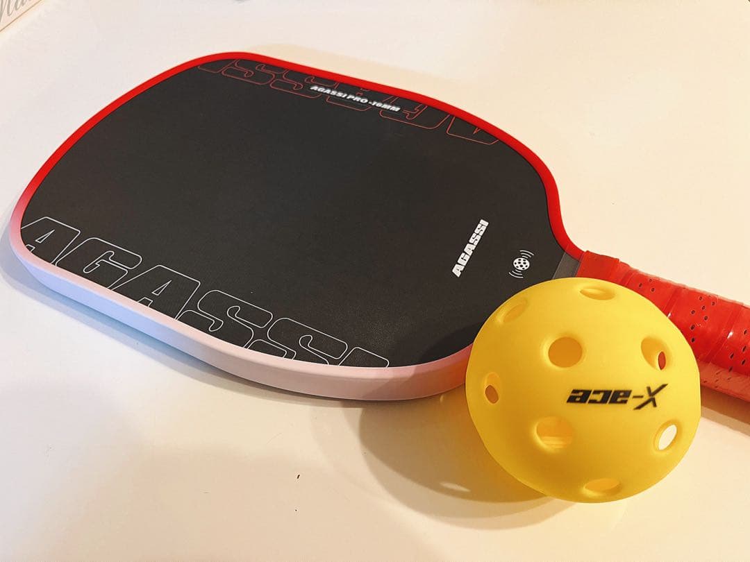 ピックルボール　パドル　AGASSI PRO ボールセット　T700 2