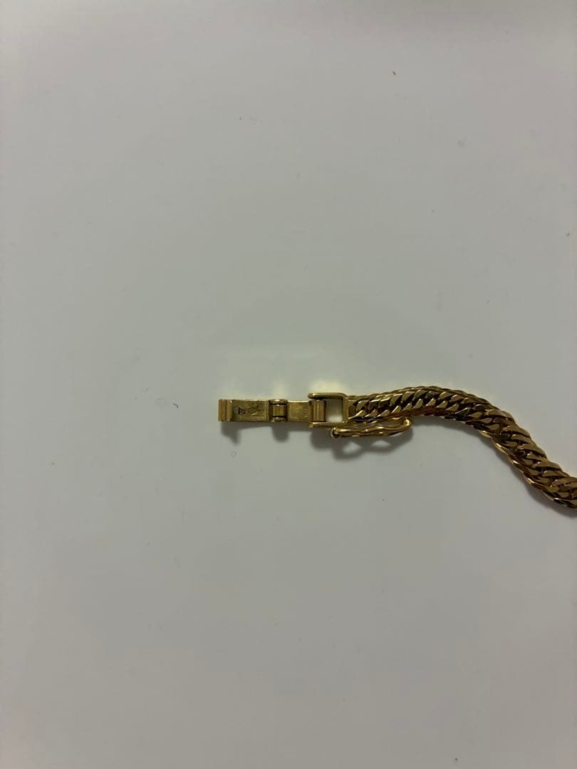 K18 ネックレス 21g 金 6面ダブル 55cm 刻印あり