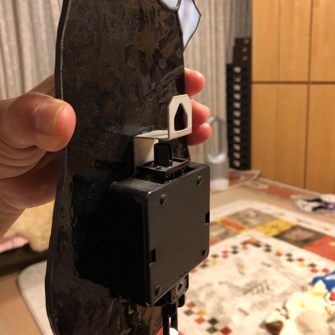 ステンドグラス　掛け時計