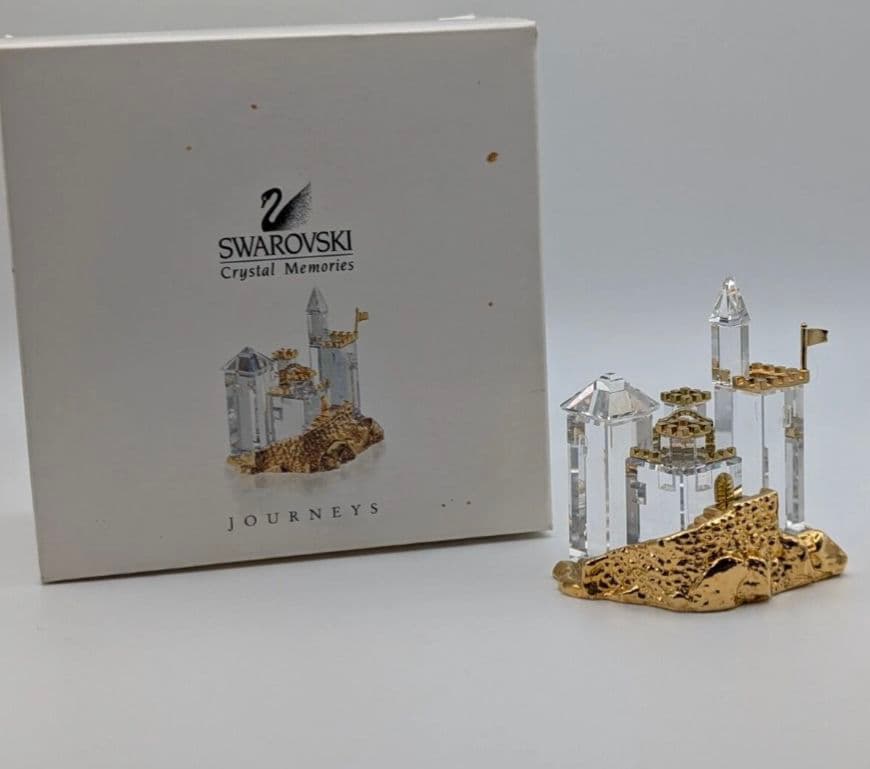 スワロフスキー ミニチュア お城 置物