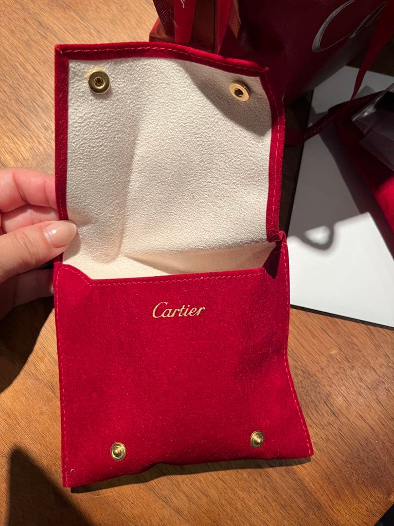 国内百貨店　直営店購入　カルティエ　タンクアメリカン　フランス製ベルト　電池交換