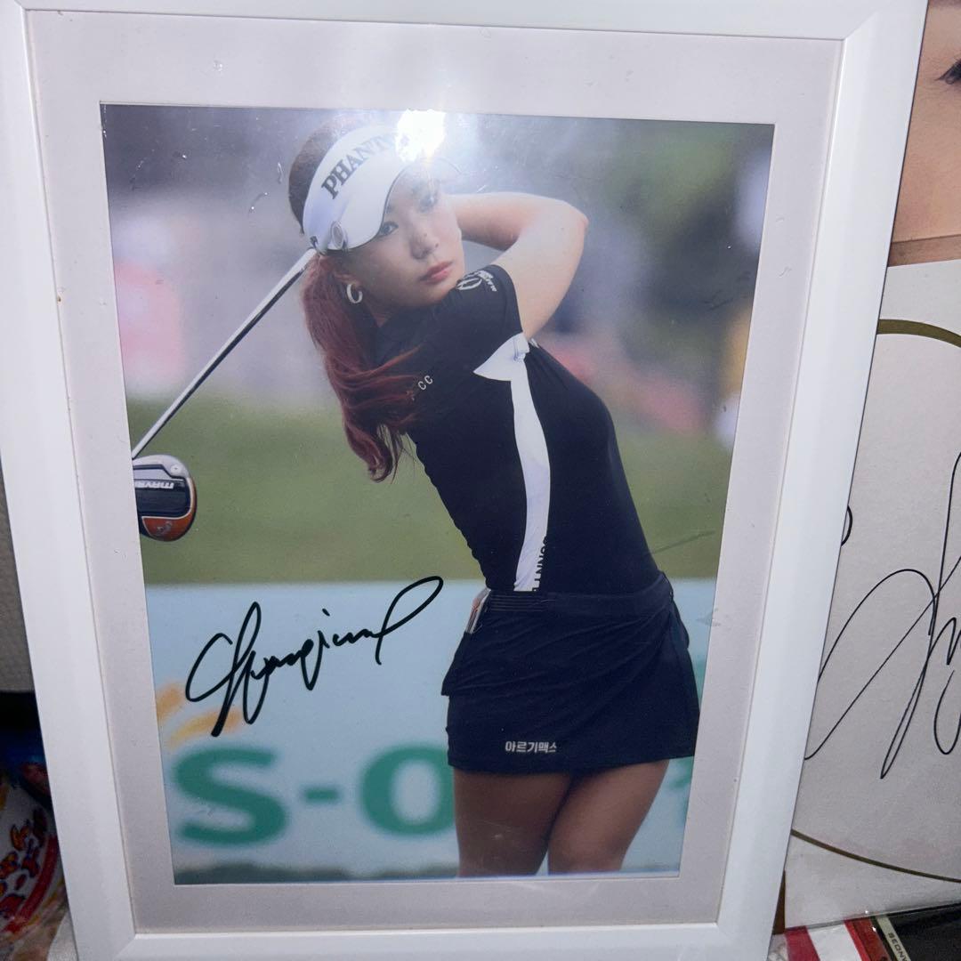 韓国超美人ゴルファー　　ユ.ヒョンジュ3点セット