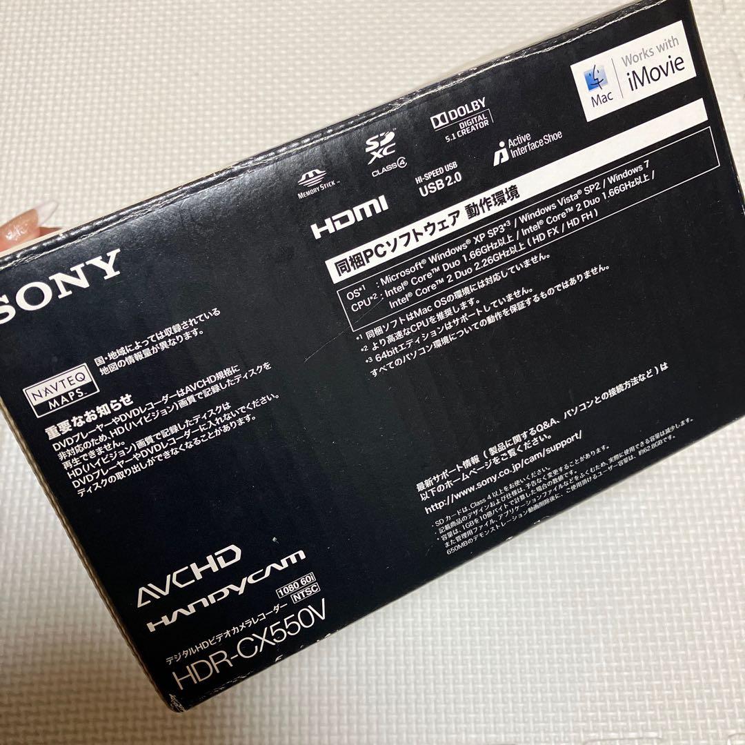 SONY HDR-CX550V 新品 未使用 デッドストック 64GB