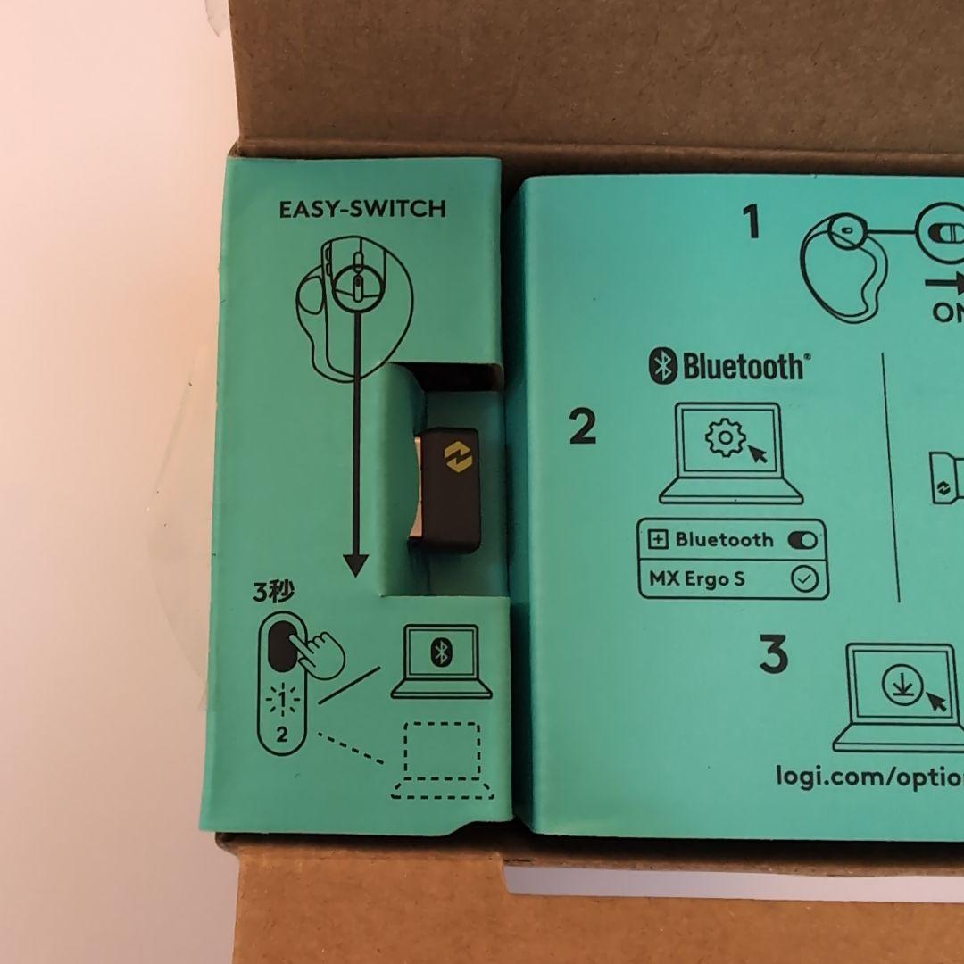 Logicool MX ERGO S トラックボール本体