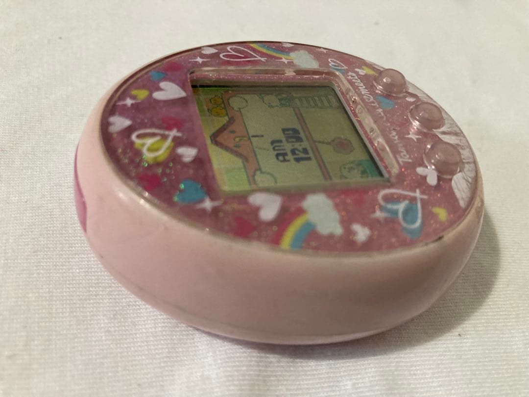 Tamagotchi Meets ピンク ハートデザイン　たまごっちみーつ