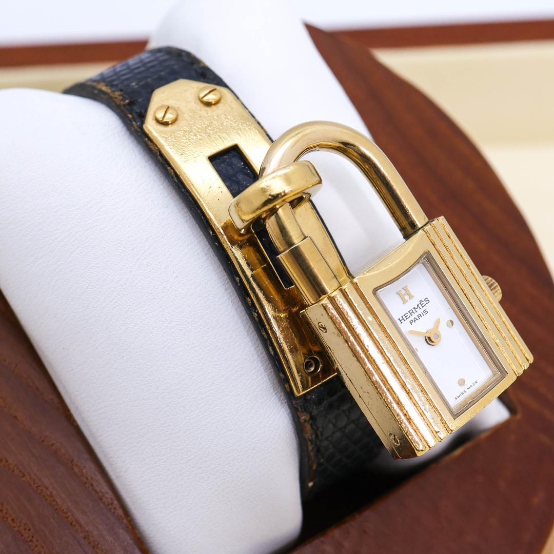 ジャンク品 Hermes ケリーウォッチ 腕時計 カデナ ヴィンテージ 2427