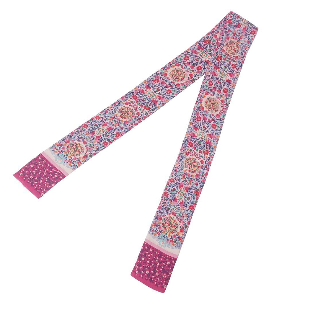 ルイヴィトン M72853 バンドー カターニャ モノグラム ピンク スカーフ