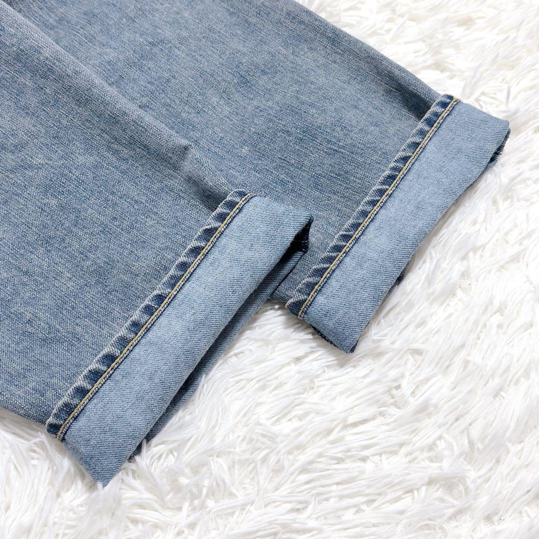 未使用級✨YANUK LEA Trick Denim ボーイズストレート 23