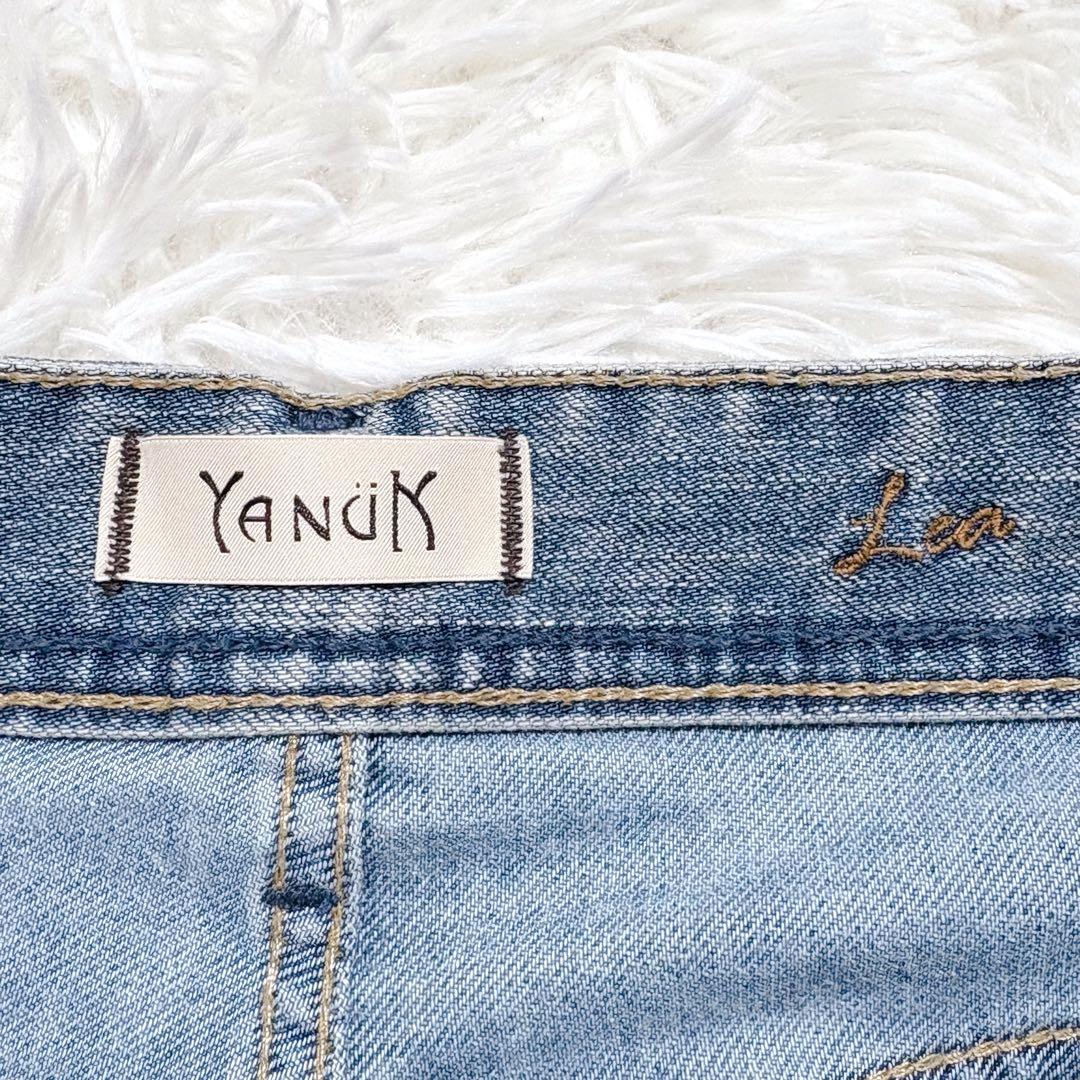 未使用級✨YANUK LEA Trick Denim ボーイズストレート 23
