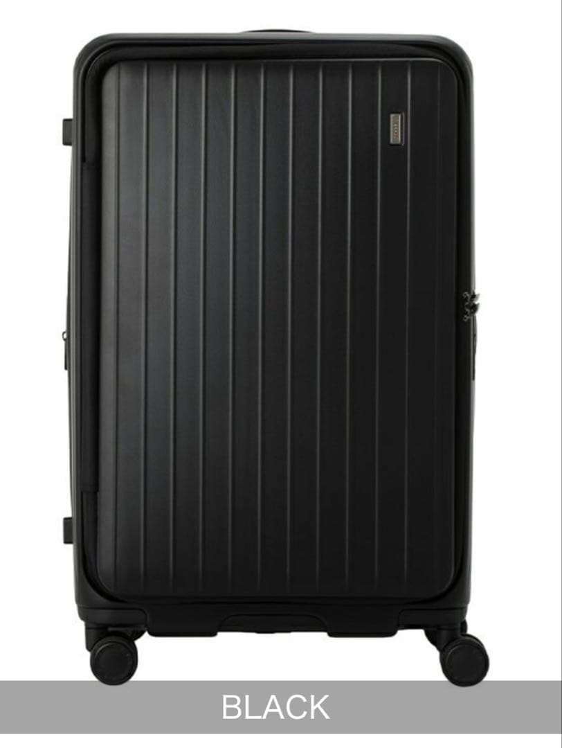 新品未使用 TIERRAL 長期 スーツケース 大型 94L 黒 大容量