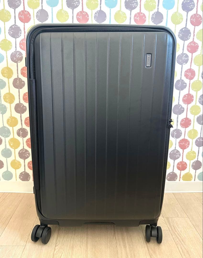 新品未使用 TIERRAL 長期 スーツケース 大型 94L 黒 大容量