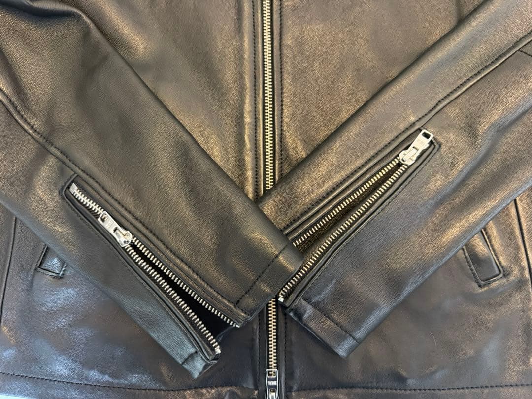 HARE シングルライダースジャケット　Lサイズ　本革　HA030087AD