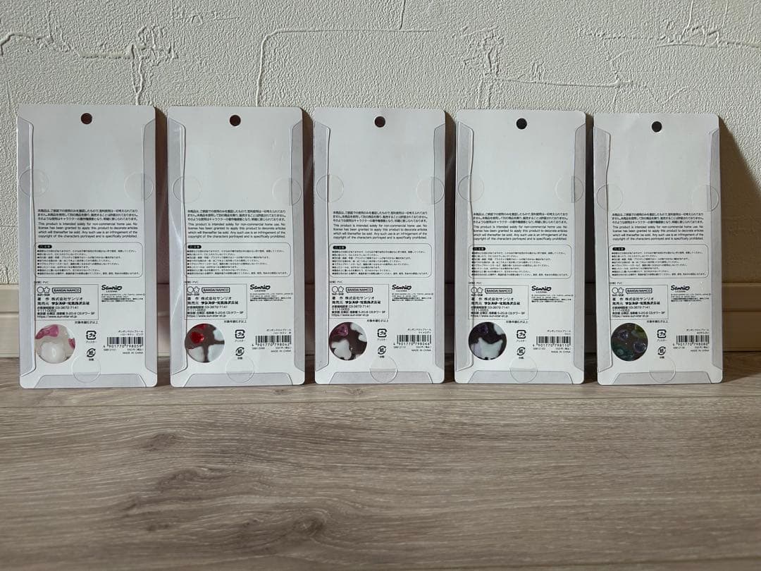 ボンボンドロップシール　サンリオ第二弾　正規品　5枚セット