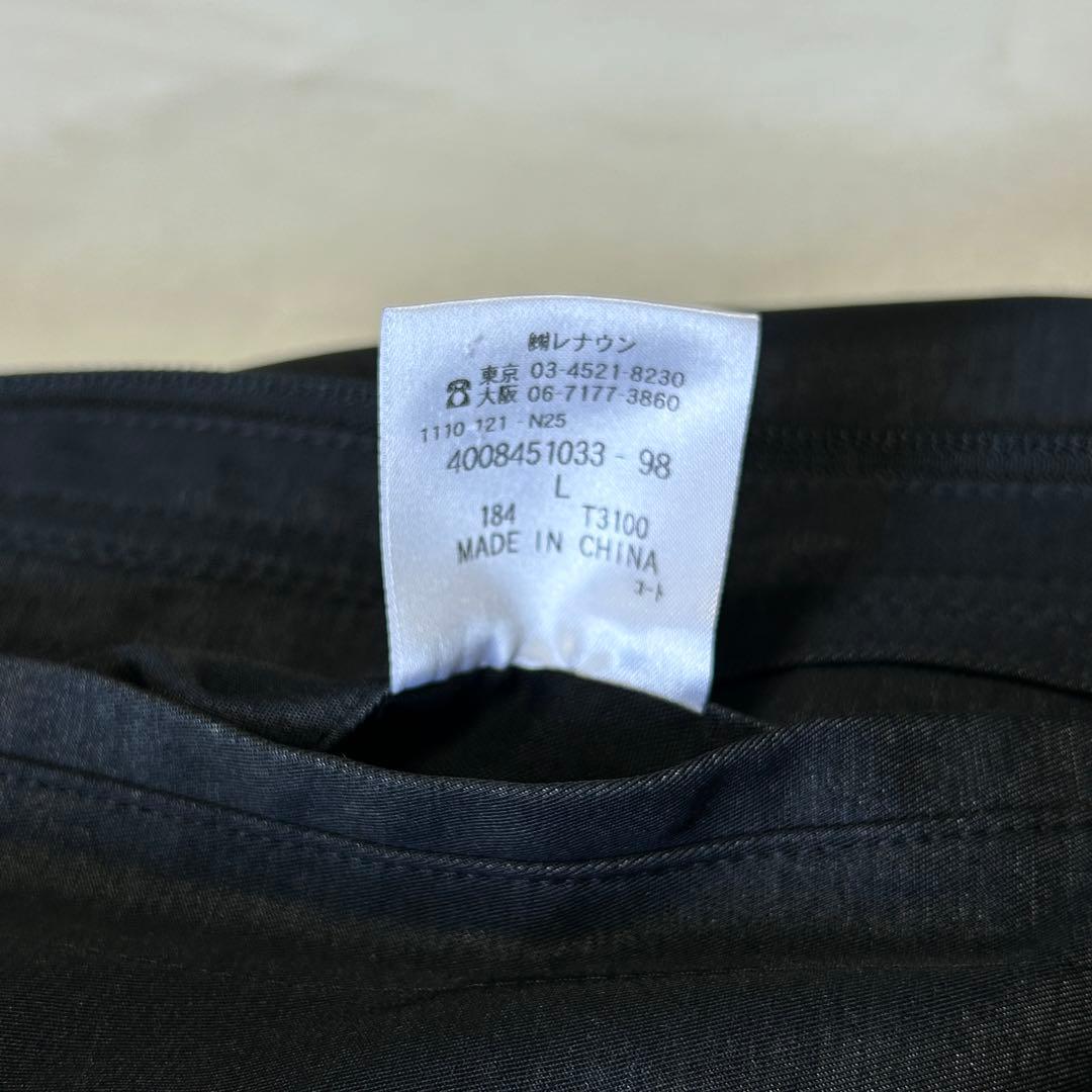 極美品 ダーバン スタンドカラー ダウンライナー ステンカラーコートLフード比翼