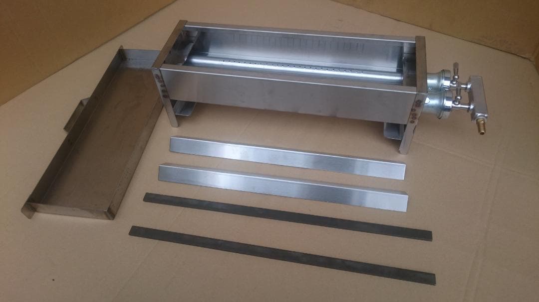 焼鳥コンロ 値下げ1 プロパンガス 2本バーナー 日本製 やきとり 串焼き鳥