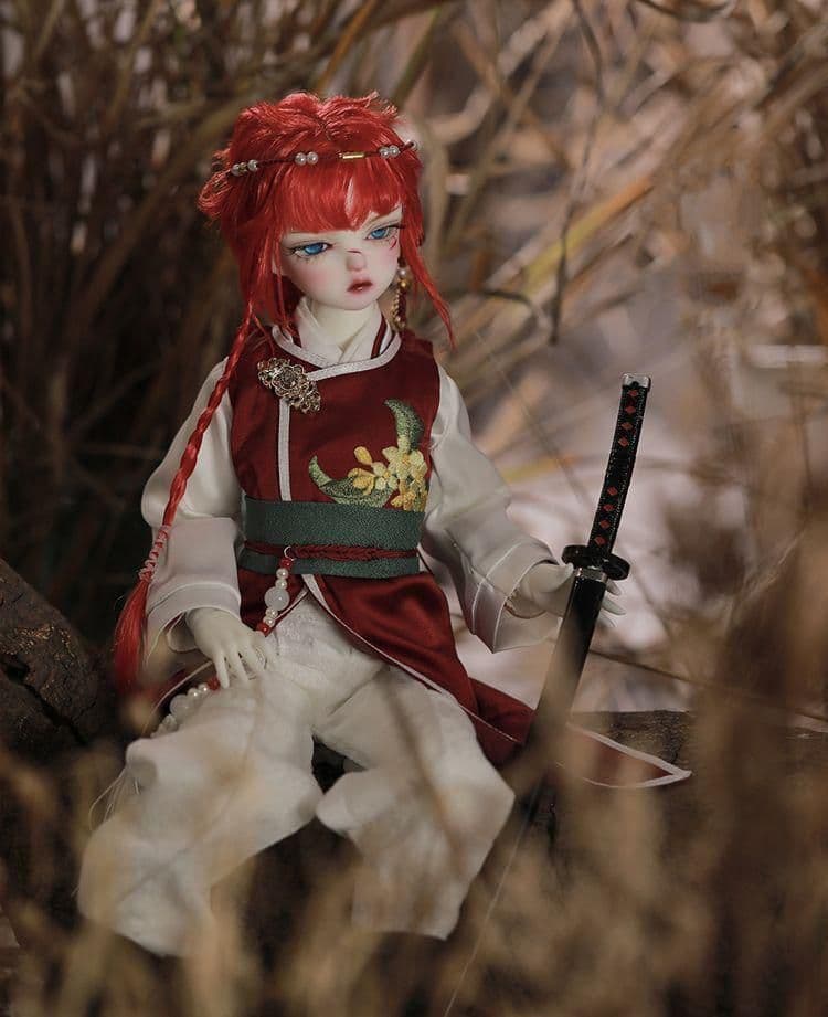 AS08 bjd 1/4 ドール本体 Amos　球体関節人形 ハンドメイド