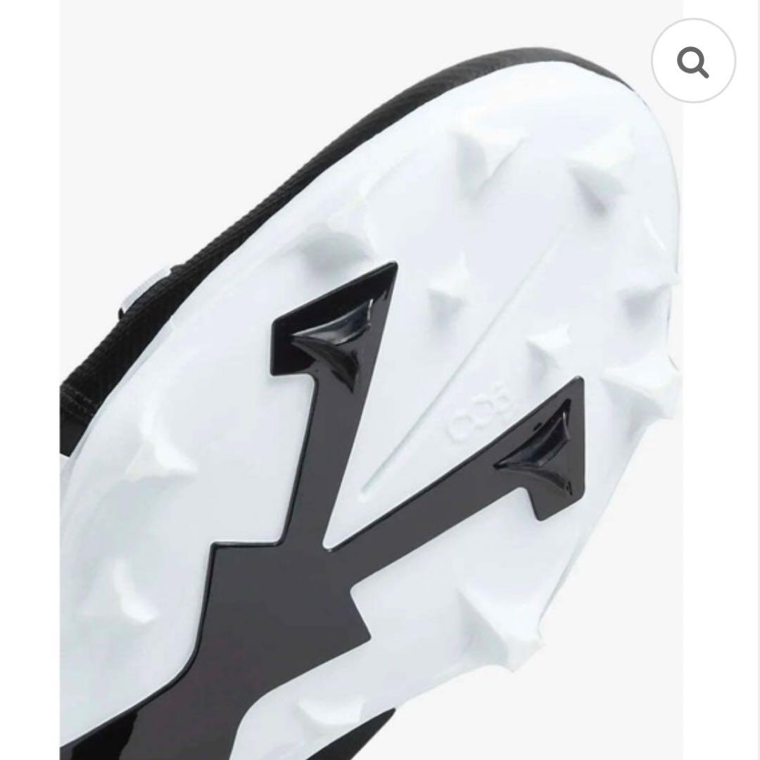 ナイキ 28.5 アルファメナス 3 アメフト スパイク シューズ 靴 黒 md