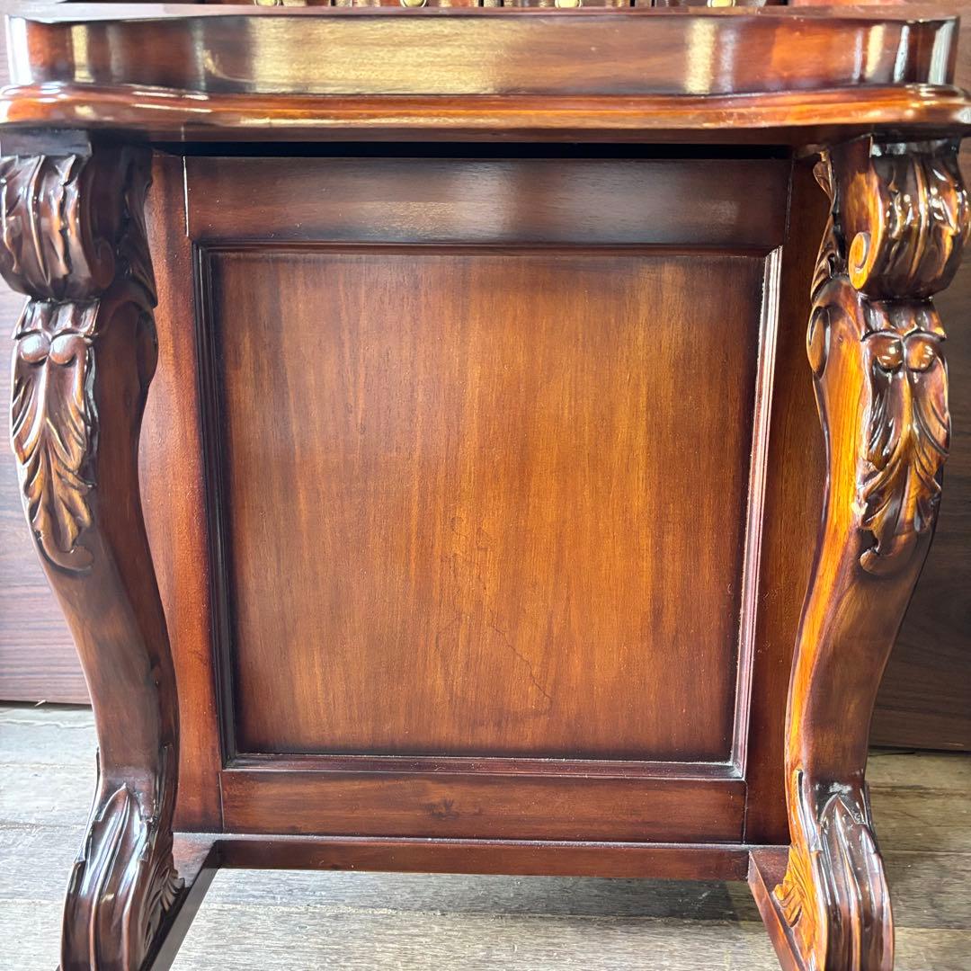 アンティーク調 ミニドレッサーチェスト 鏡台 マホガニー 英国