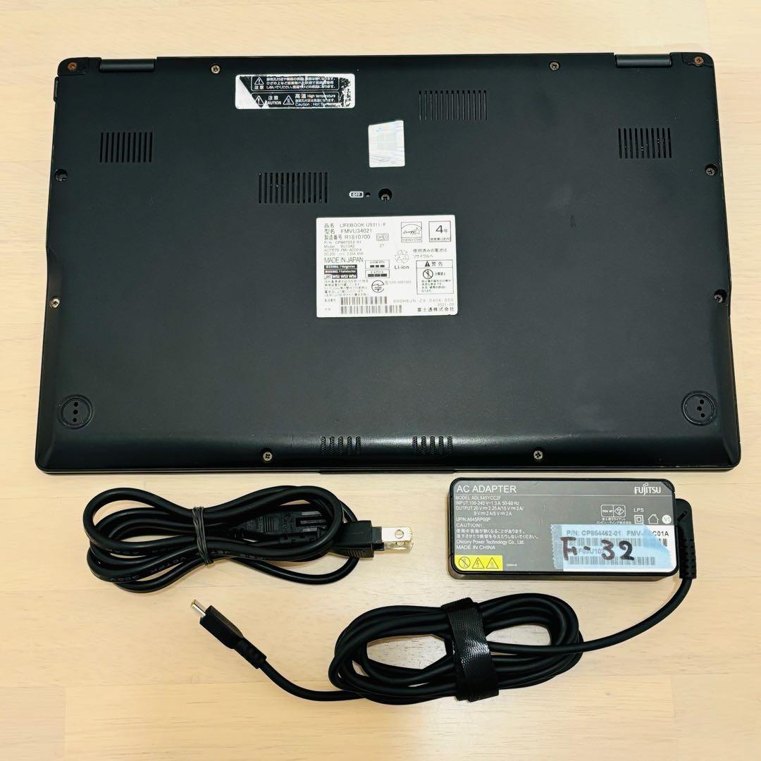 富士通 2021年 第11世代 i5 SSD 256GB オフィス付き F32