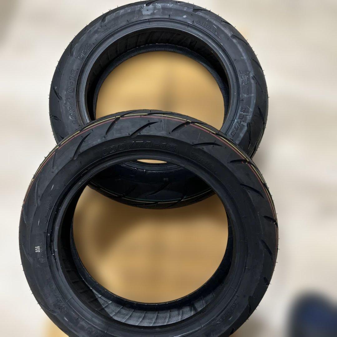 IRC 120/70-12 130/70-12タイヤ　ダックス　グロム