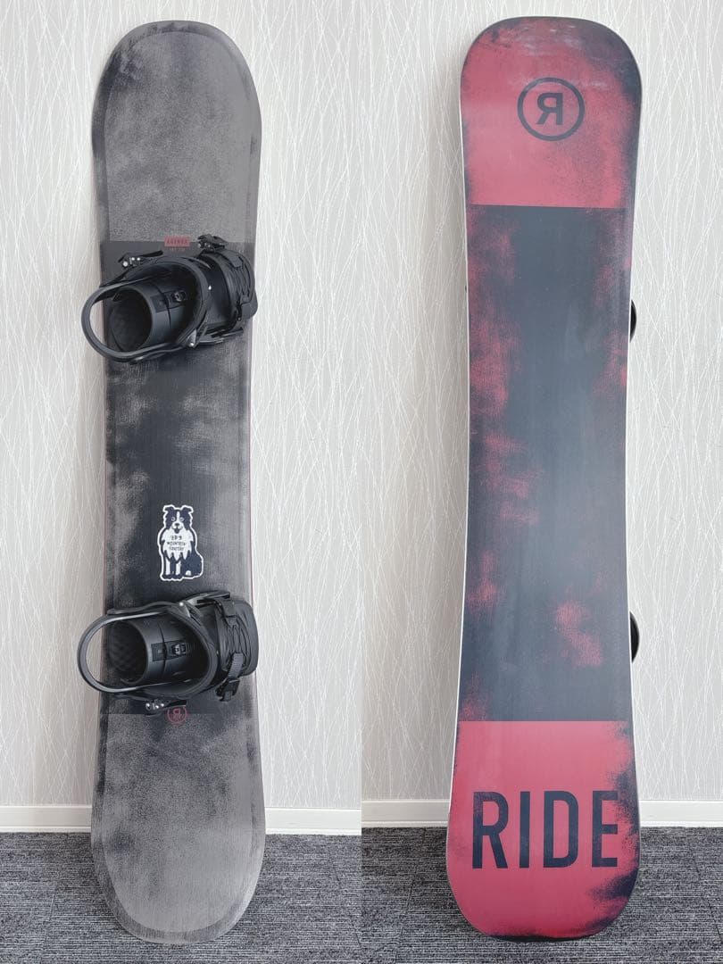 86超美品❗️超豪華❗️RIDE/ライド メンズ スノーボードセット★152cm