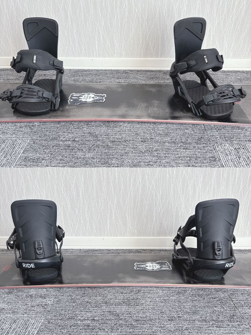 86超美品❗️超豪華❗️RIDE/ライド メンズ スノーボードセット★152cm