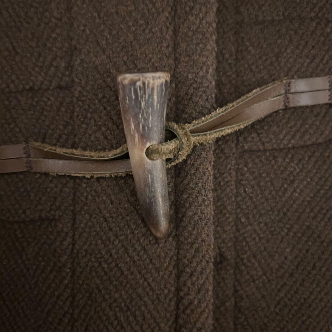 【最終値下げ】OLD ENGLAND ダッフルコート ムーアブルックヘリンボーン