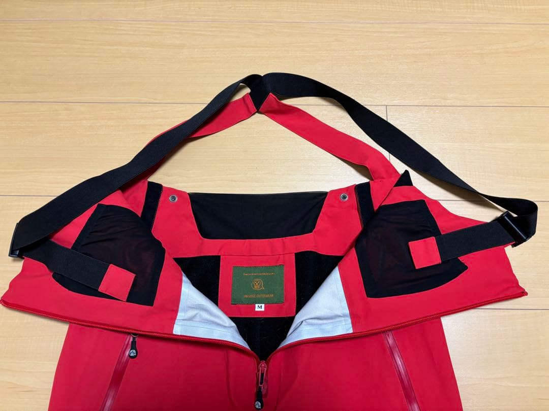 アンファッジ unfudge PEEP BIB PANTSビブパンツ Ｍ