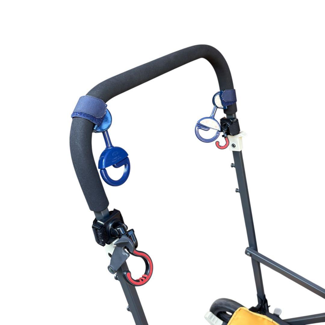 二人乗りベビーカー　ジュービー　カーブス　JOOVY イエロー　黄