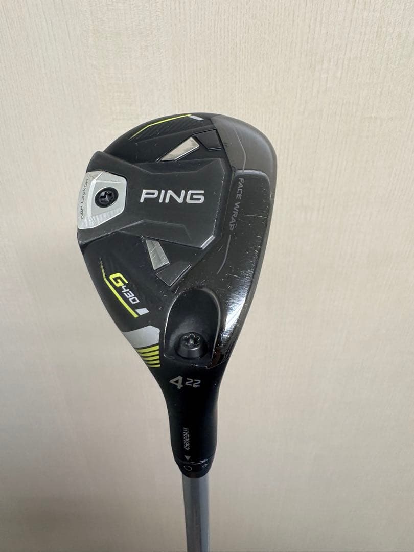 PING G430HLユーティリティ 22° 4番手 ヘッドカバー付き
