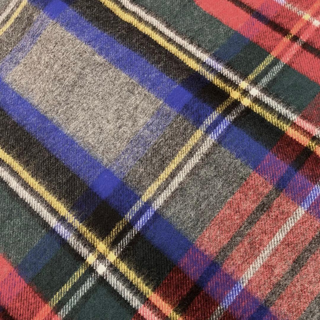 新品希少TWW◆大判カシミヤ混ストール3万グレースチュワート　検)ジョンストンズ