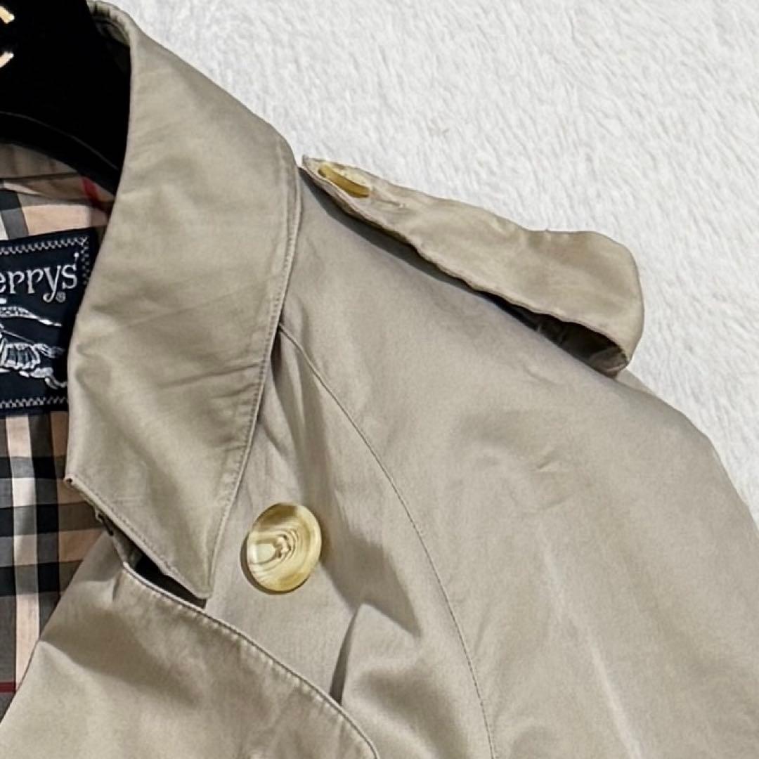 バーバリー　トレンチコート　ロング　ノバチェック　ヴィンテージ　男女兼用