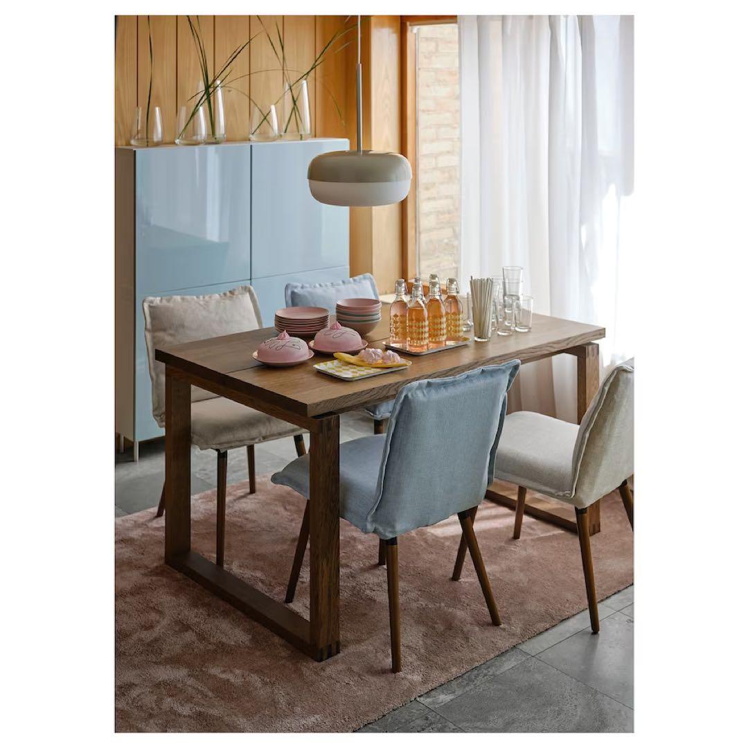 IKEA イケア　ブロースヴェルク ペンダントランプ　ベージュ　37cm