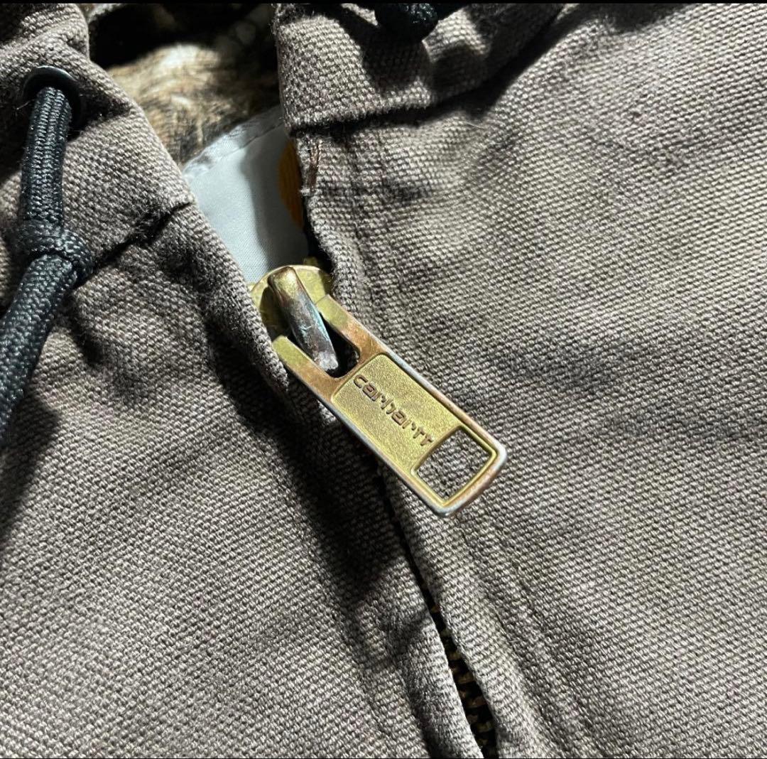 カーハート　アクティブジャケット　ダークブラウン　ダックジャケット　M