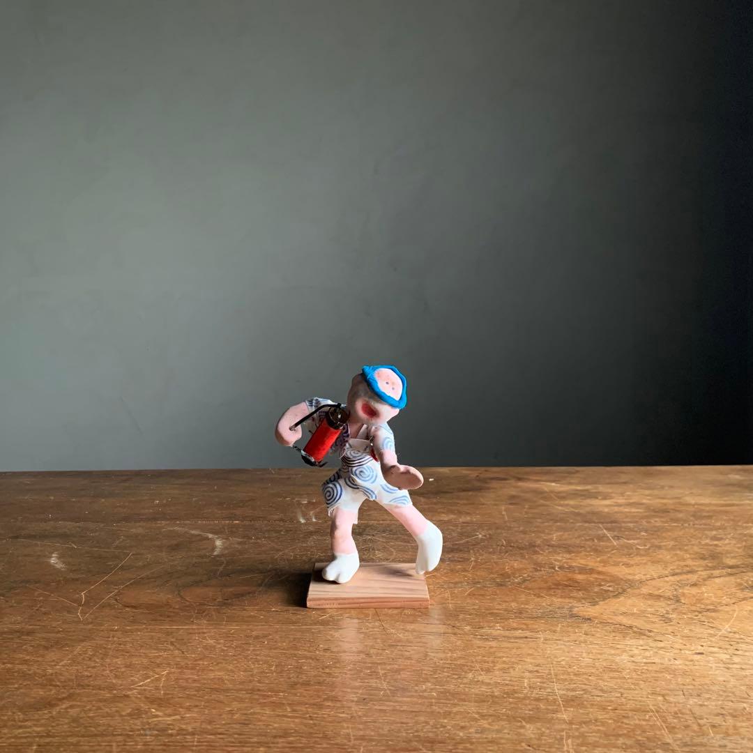 博多人形 昭和30年代 郷土人形 津屋崎人形 古道具 アンティーク 民芸