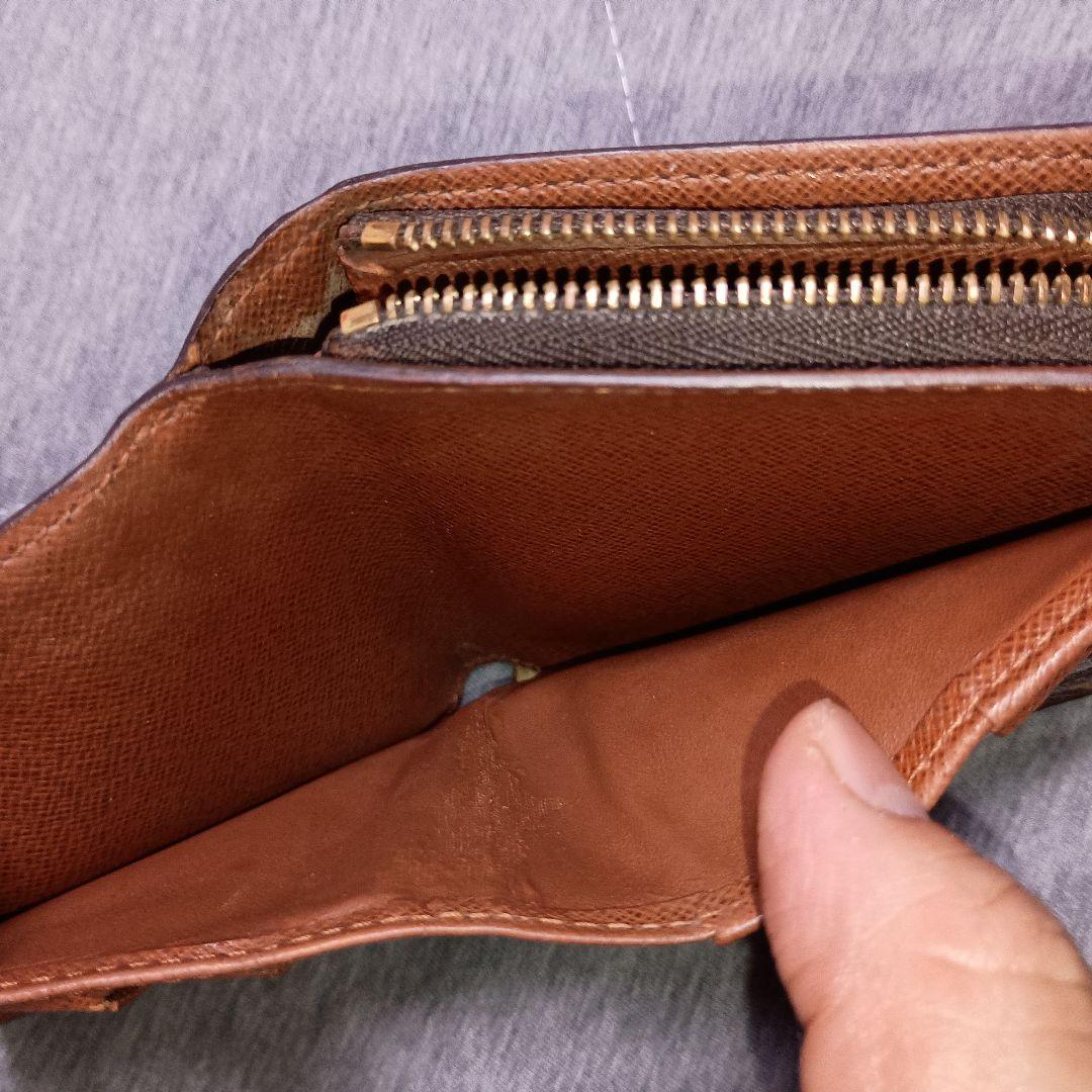 正規品 ルイヴィトン モノグラム コンパクトジップ 二つ折り財布
