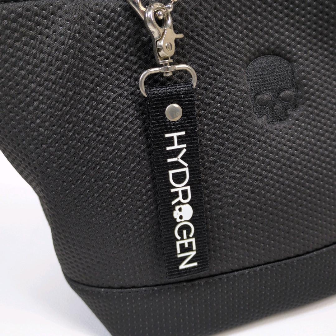 HYDROGEN　カートバッグ　GOLF　ブラック　メッシュミニトート