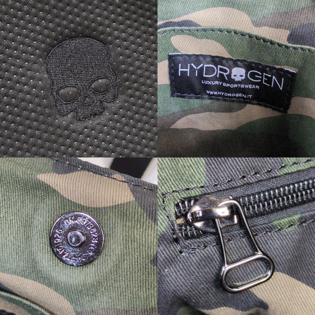 HYDROGEN　カートバッグ　GOLF　ブラック　メッシュミニトート