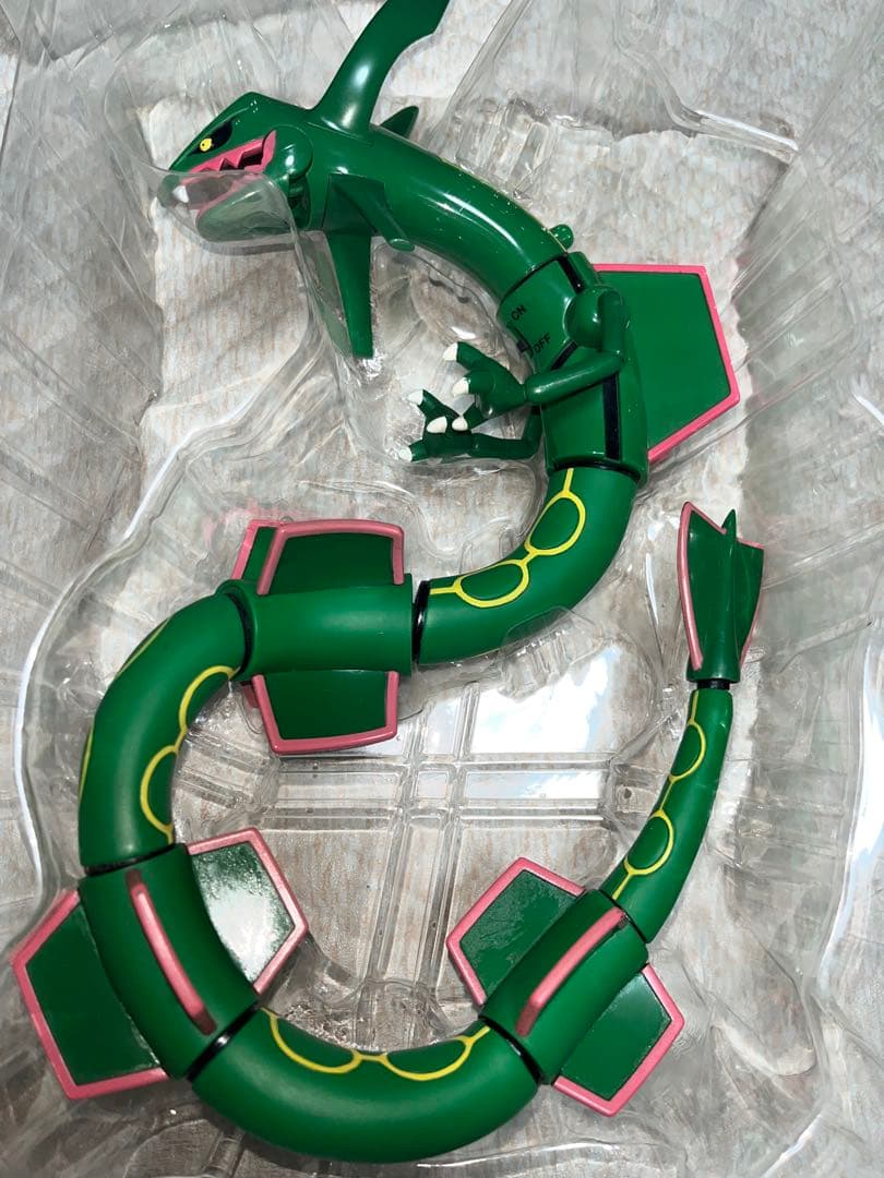 ヒ*キ様 ポケモンAG ビッグサウンドフィギュア　デオキシス、レックウザ　動作確