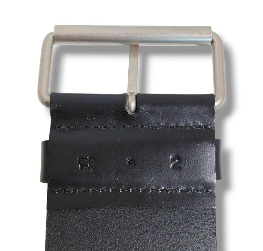 小物 KOOKY ZOO JUVENILE LEATHER BELT BLACK