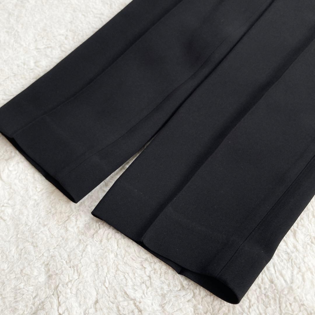 極美品・近年モデル✨PLST　トリアセブレンド　洗える　ストレッチ　黒　XS-S