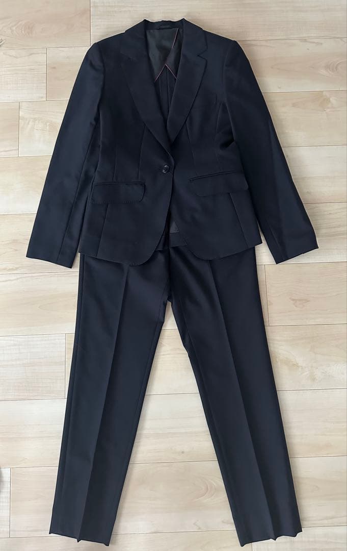 洋服の青山 セットアップ Hilton ネイビー 7号