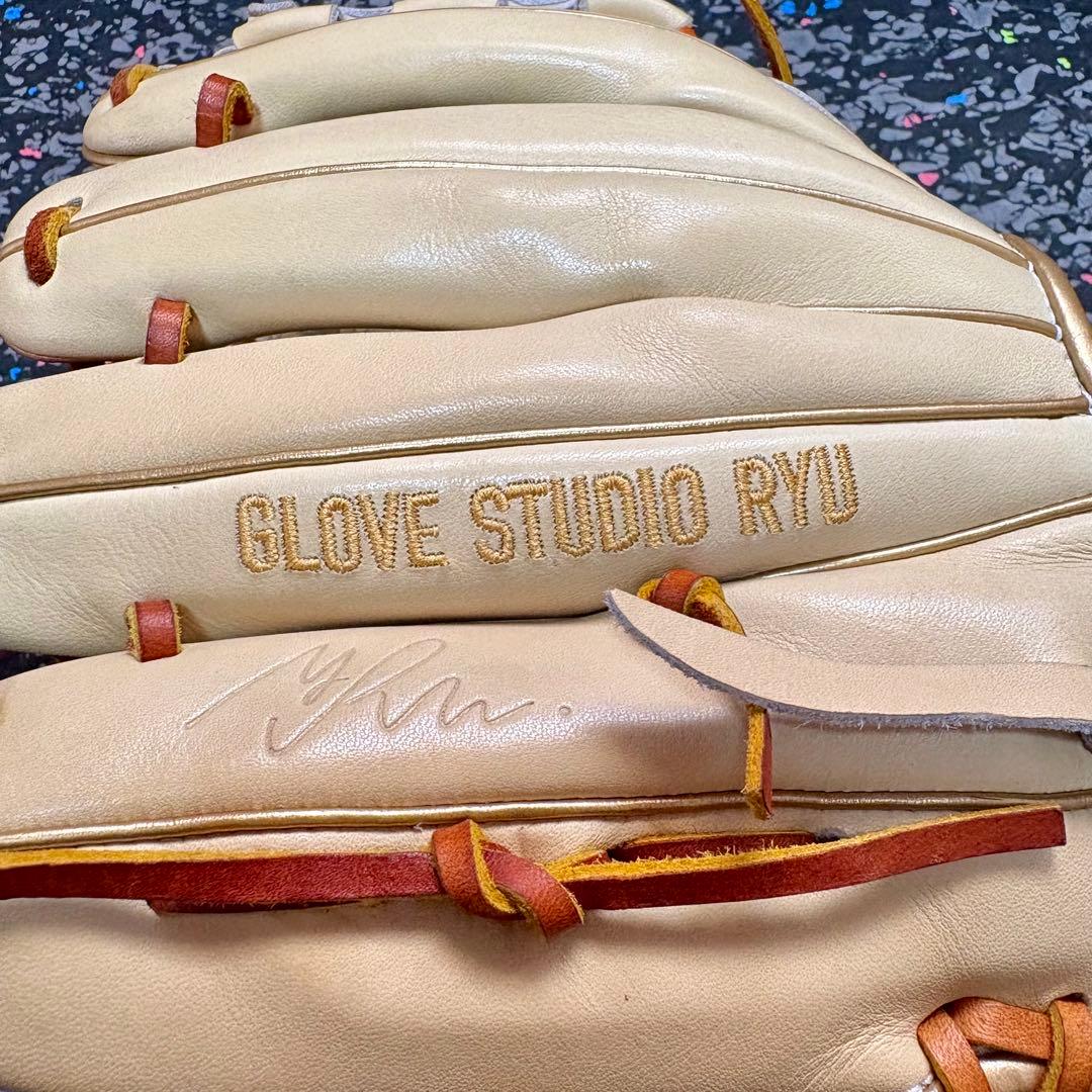 RYU リュウ 内野手用 グローブ 硬式軟式兼用 グラブ 野球用グラブ 限定品