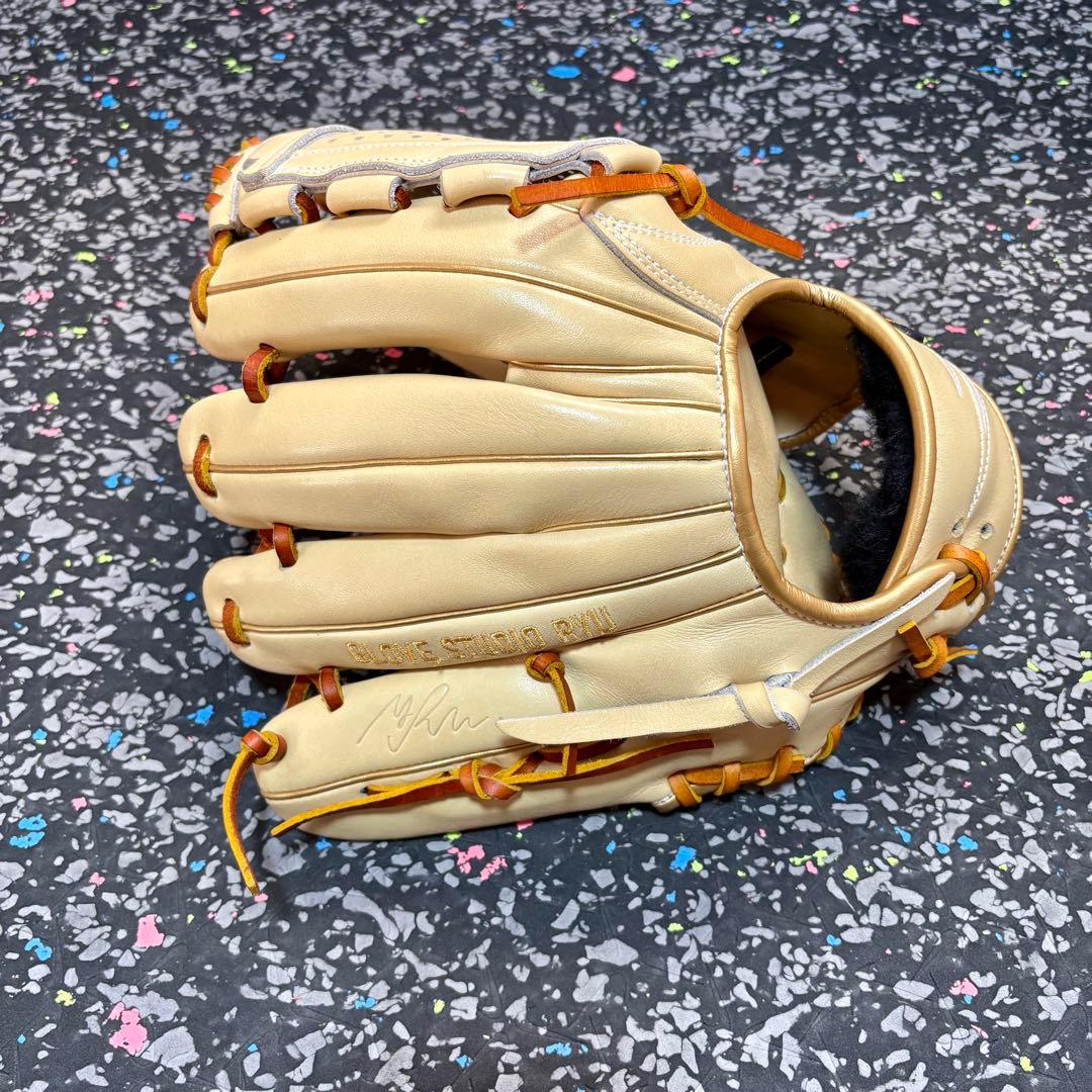 RYU リュウ 内野手用 グローブ 硬式軟式兼用 グラブ 野球用グラブ 限定品