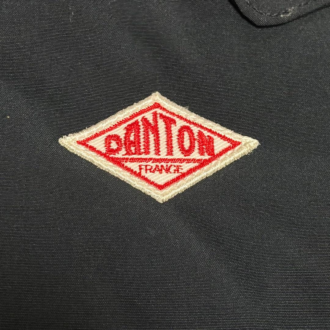 ☆ほぼ未使用品☆DANTON ダントン　ダウンベスト　濃紺ダークネイビー L相当